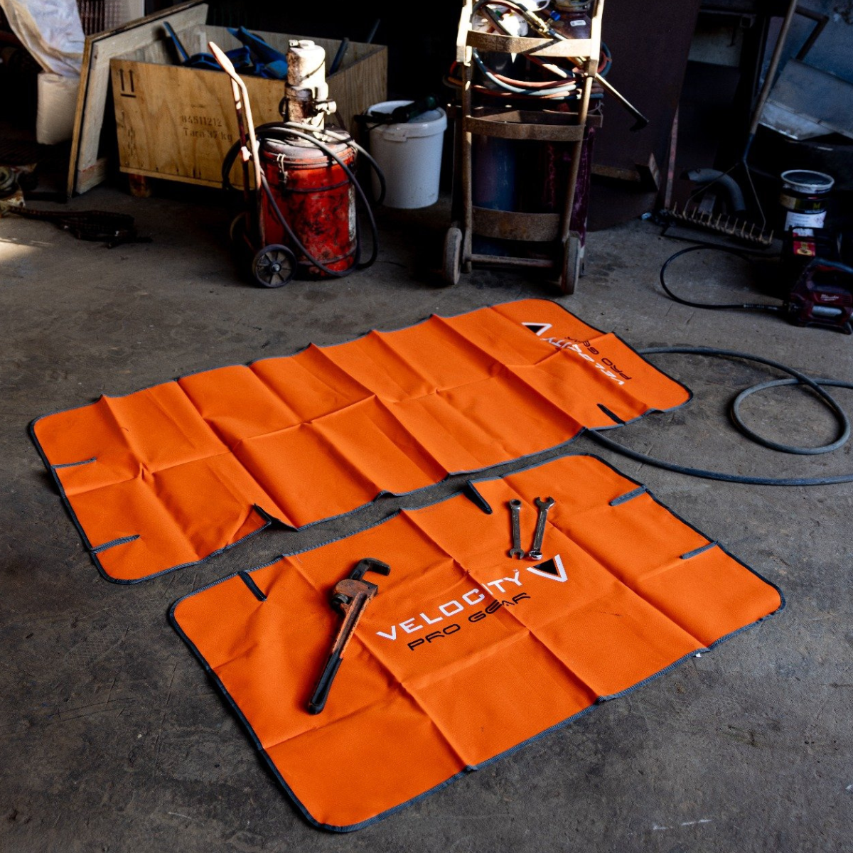 Orange Work Mat