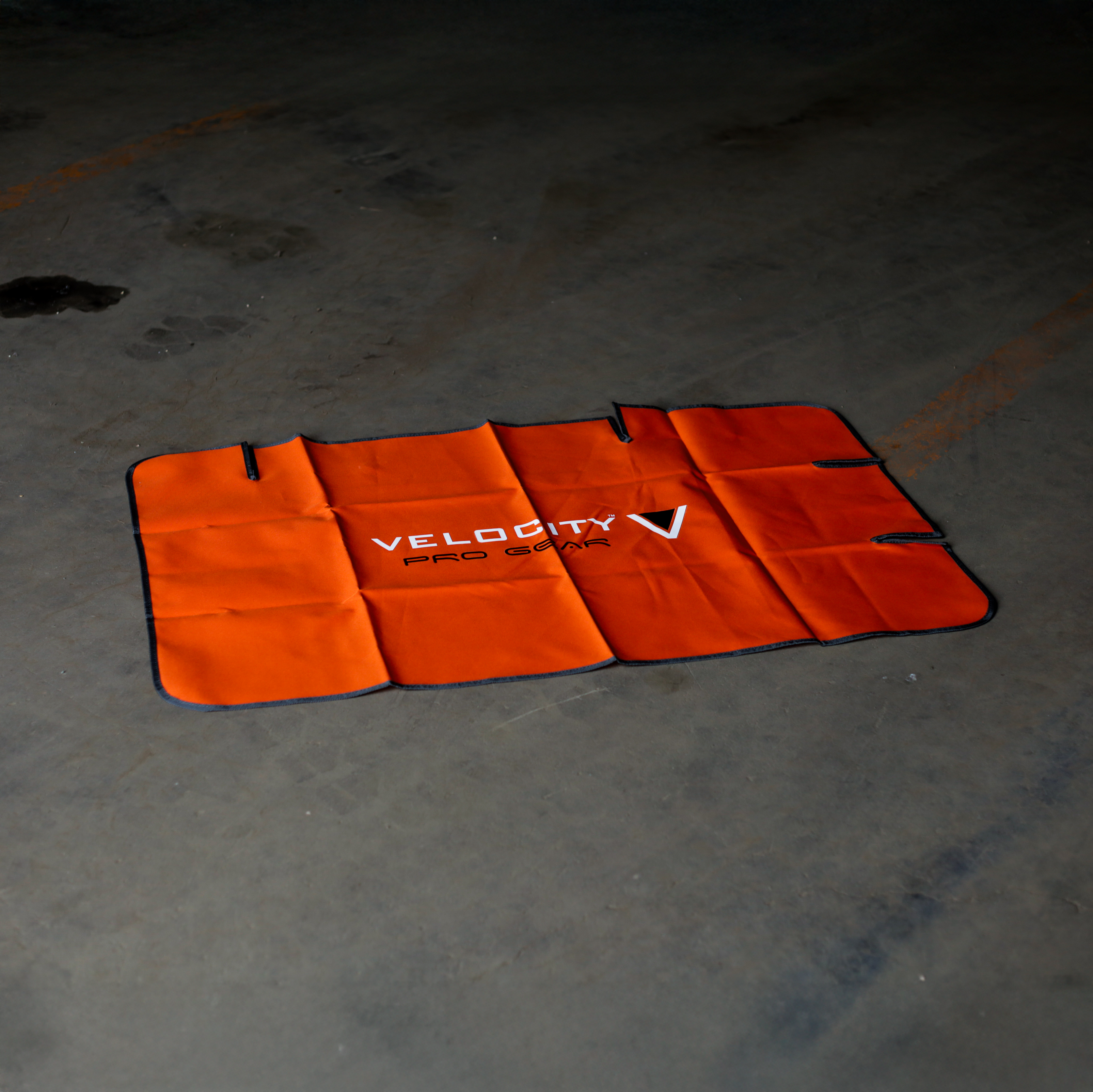 Orange Work Mat
